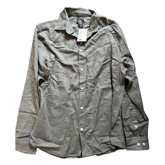 NWT H&M regular fit button up shirt size medium - Picture 1 of 3